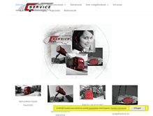 Tablet Screenshot of cservice.hu
