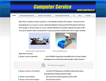 Tablet Screenshot of cservice.cz